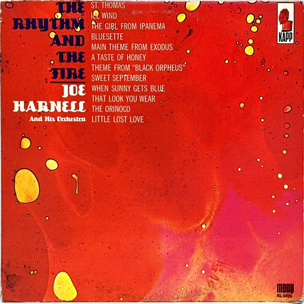 JOE HARNELL AND HIS ORCHESTRA / The Rhythm And The Fire