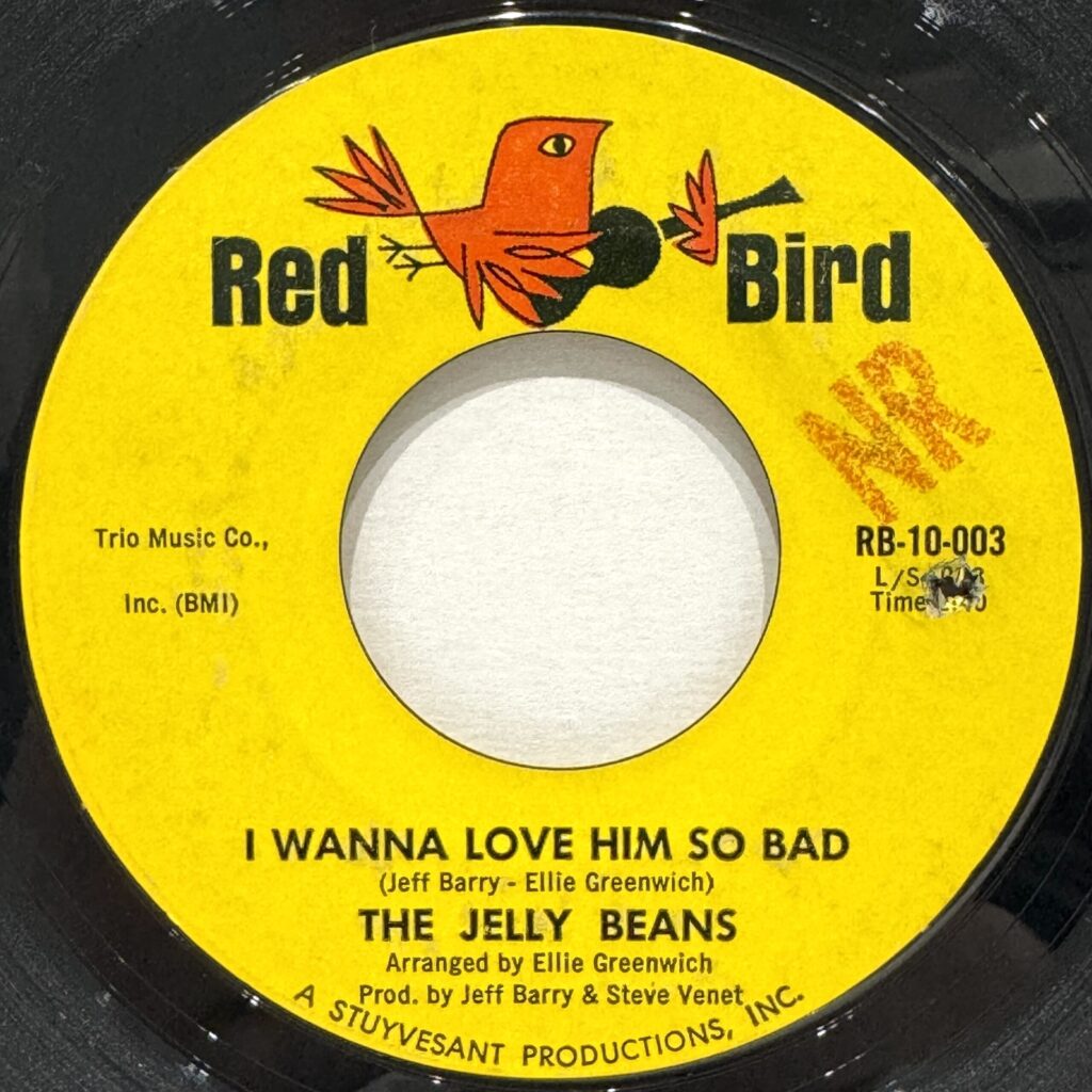 JELLY BEANS, THE / I Wanna Love Him So Bad / So Long *US original