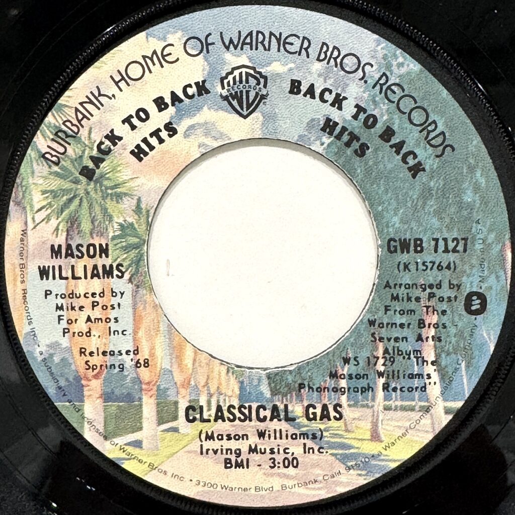 MASON WILLIAMS / Classical Gas / Baroque-A-Nova *Reissue
