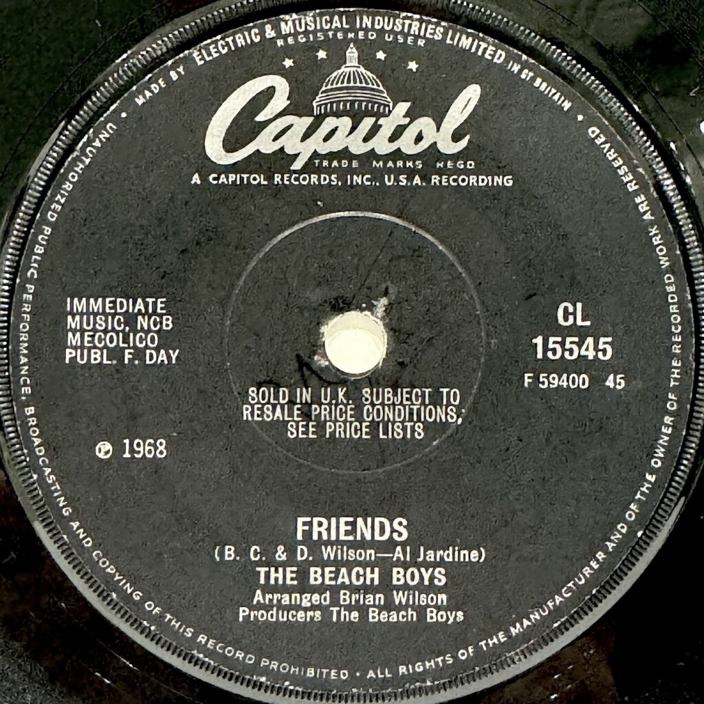 送料無料】The Beach Boys-Friends レコード 虹ラベル - メルカリ