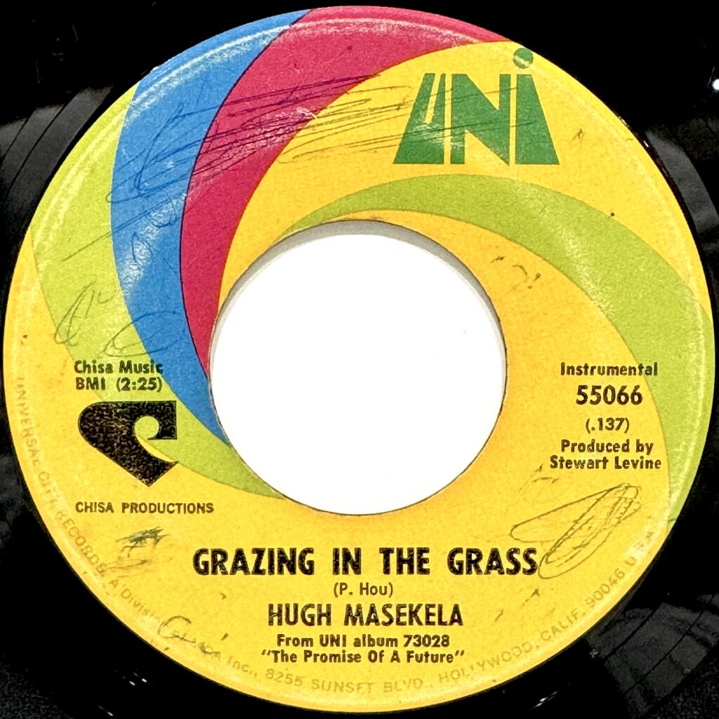 HUGH MASEKELA / Grazing In The Grass / Bajabula Bonke (The Healing Song)